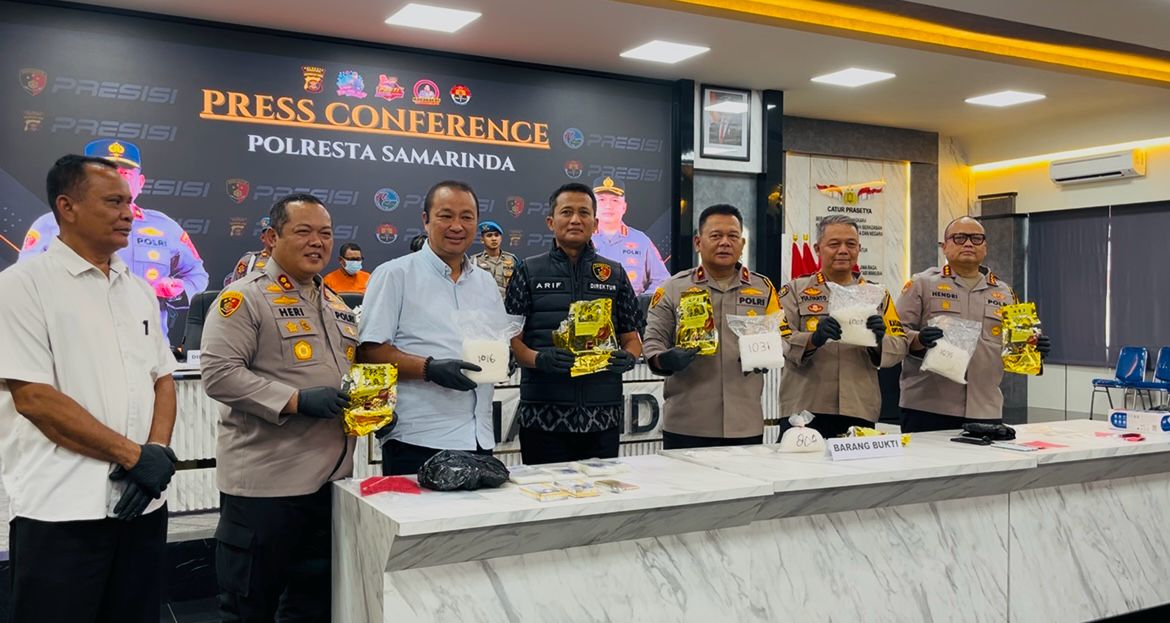 Bongkar Jaringan Sabu di Kaltim, Satreskoba Buru Tersangka Lainnya