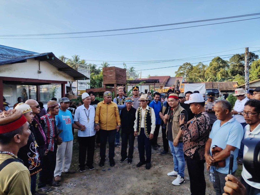 DAD Kaltim Rekatkan Kepala Adat Jahab, Sengketa Lahan PT BDAM Berakhir Damai