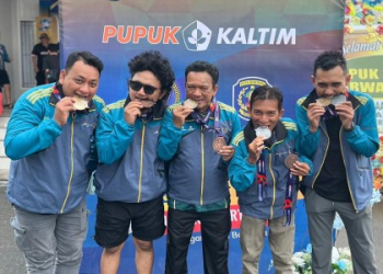 Yudi Adi Prabowo dan Yuliawan Bawa Samarinda Juara Bola 8 Double Porwada Kaltim 2025