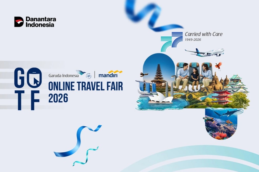 Garuda Indonesia Gelar Online Travel Fair 2026, Diskon Tiket Domestik dan Internasional hingga 65%