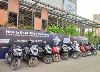 Parkir Eksklusif Honda Matic Premium Hadir Lagi di Samarinda Square