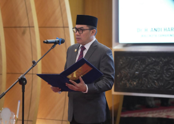 Andi Harun Lantik 3 Pejabat JPT Pratama Pemkot Samarinda, Seleksi Sekda Segera Dibuka