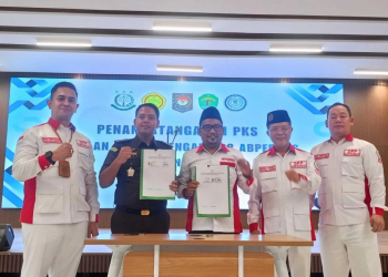 DPC ABPEDNAS Kukar Dilantik di IKN, Teken Kerja Sama dengan Kejari Kukar