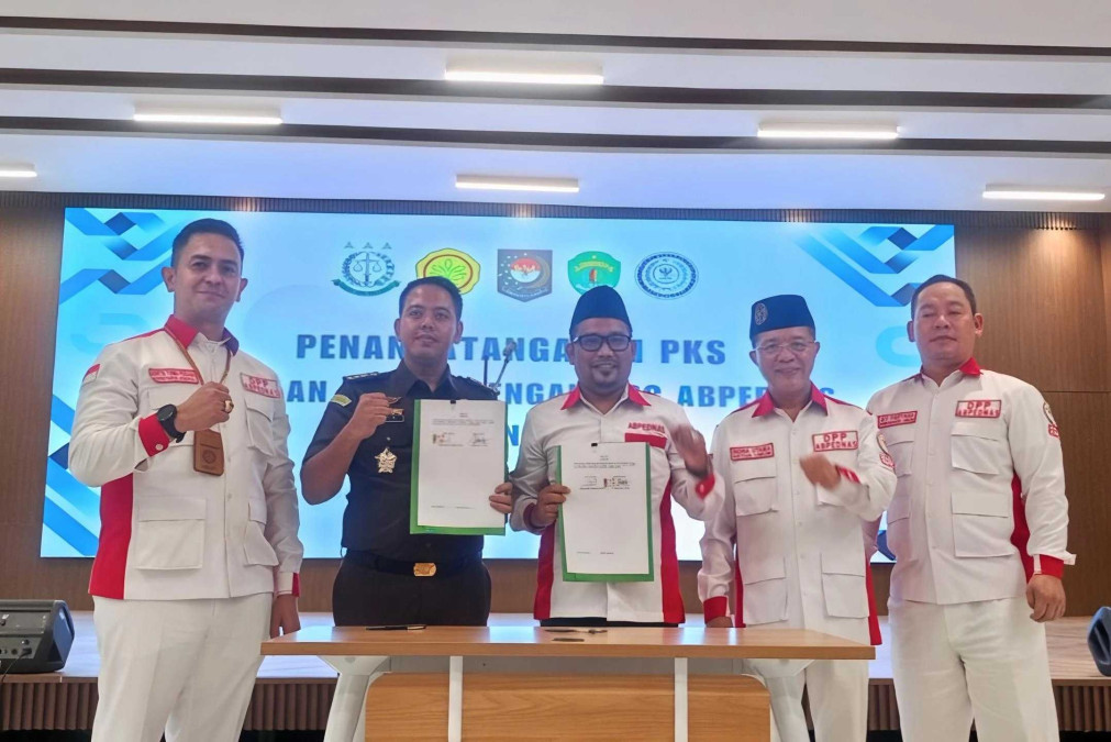 DPC ABPEDNAS Kukar Dilantik di IKN, Teken Kerja Sama dengan Kejari Kukar