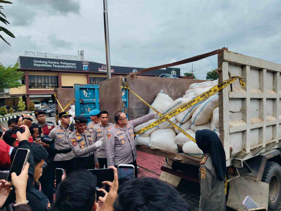 Operasi Pekat, Polresta Samarinda Sita 9,8 Ton Miras Ilegal