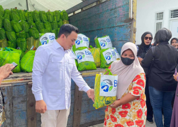 1.546 Paket Sembako Budisatrio dan BRI Dibagikan untuk Warga Samarinda