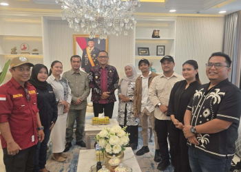 PJI Kaltim Temui Wagub Seno Aji, Dorong Peningkatan Kompetensi Jurnalis