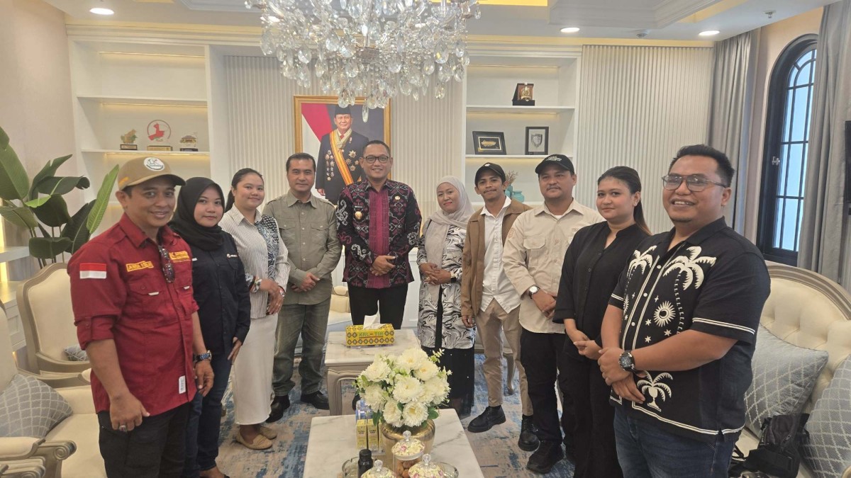 PJI Kaltim Temui Wagub Seno Aji, Dorong Peningkatan Kompetensi Jurnalis