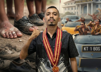 Kaltim: Sepatu Sekolah Yang Kekecilan VS Parade Hedonisme Pejabat Yang Ugal-Ugalan!