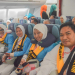 Menteri Haji Lepas Kloter 10 di Balikpapan, 360 Jemaah Sulawesi Tengah Terbang ke Tanah Suci dengan Garuda Indonesia