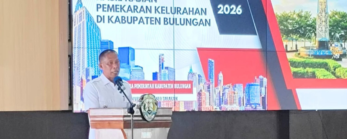 Dua Kelurahan di Tanjung Selor Diusulkan Mekar, Kajian UBT Nilai Bulungan Siap Biayai Pembentukan Wilayah Baru