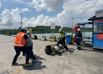 KKT Perkuat Keamanan Pelabuhan Lewat Drill ISPS Code di Balikpapan