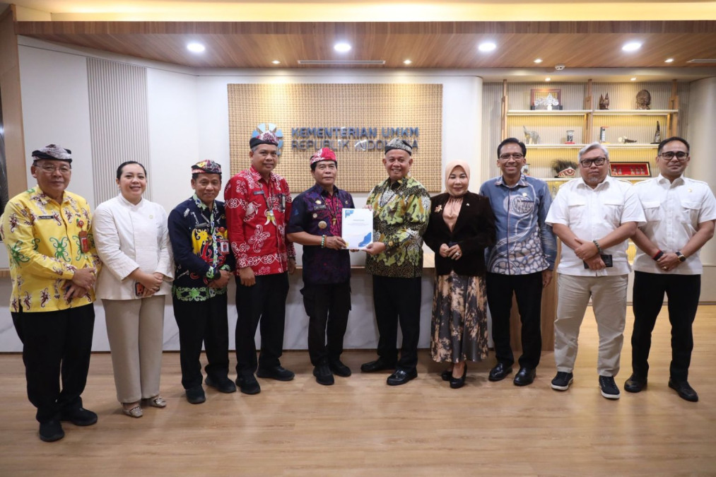 Gubernur Kaltara Ajukan 9 Program Prioritas UMKM ke Kementerian UMKM RI
