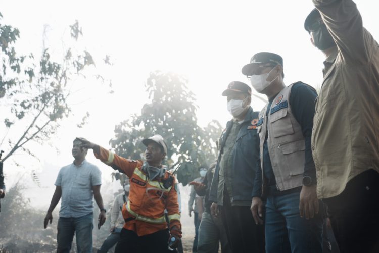 Karhutla di Pendingin Nyaris Capai Permukiman, Tim Gabungan Bergerak