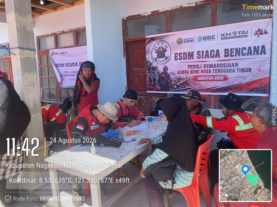 PT BBE Kirim Tim ERT ke NTT Bantu Korban Bencana di Desa Tadho