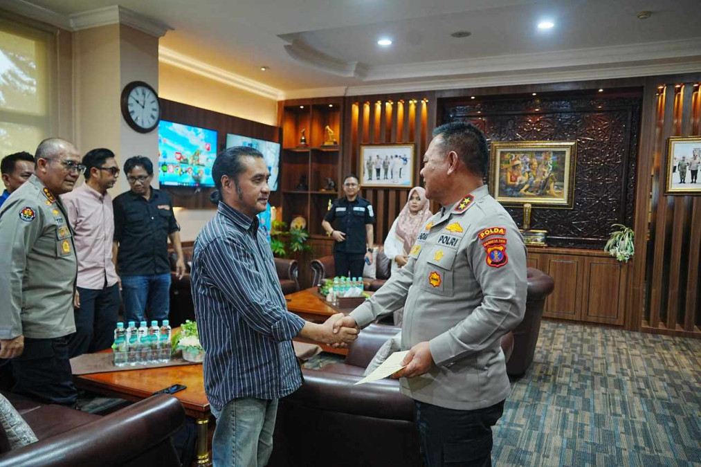 PJI Kaltim Temui Kapolda Endar Priantoro, Bahas Kebebasan Pers