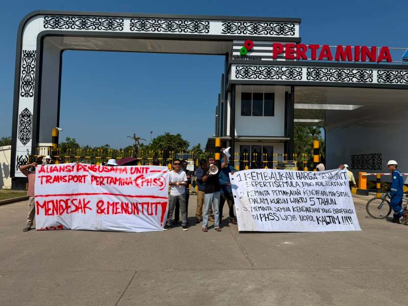 Pengusaha Transportasi Lokal Desak PHSS Jawab Tiga Tuntutan