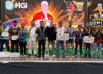 Andi Nursani-Saharuddin Juara Domino Samarinda, Tiket Jakarta di Tangan